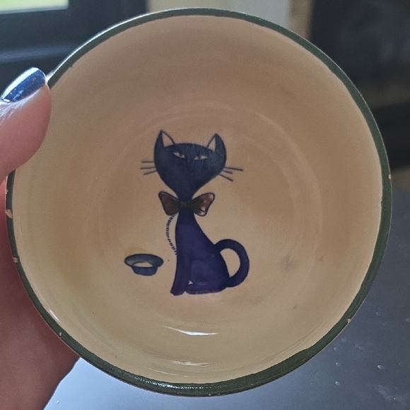 Vintage Cat Dish - Picture 1 of 5